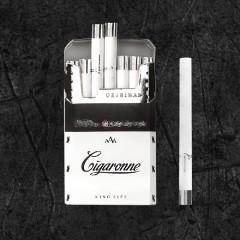 Cигареты Сигарон Кинг Сайз Белый (Cigaronne Кing Size White 84mm)