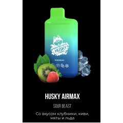 Электронная сигарета Хаски Аир Макс Клубника Киви Мята со Льдом (Husky Airmax Sour Beast)