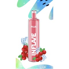 Электронная сигарета Inflave Plus 2200 затяжек Клюквенная Содовая
