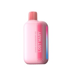 Электронная сигарета LOST MARY CF 8000 Strawberry Ice / Клубничный Лёд