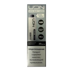 Электронная сигарета UDN BAR 14000 Гранат Клубника