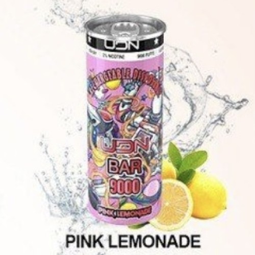 Электронная сигарета UDN BAR 9000 Pink Lemonade (УДН Бар Розовый Лимонад)