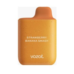 Электронная сигарета Vozol Star 4000 затяжек Strawberry Banana (Возол Стар 4000 затяжек Клубника Банан)