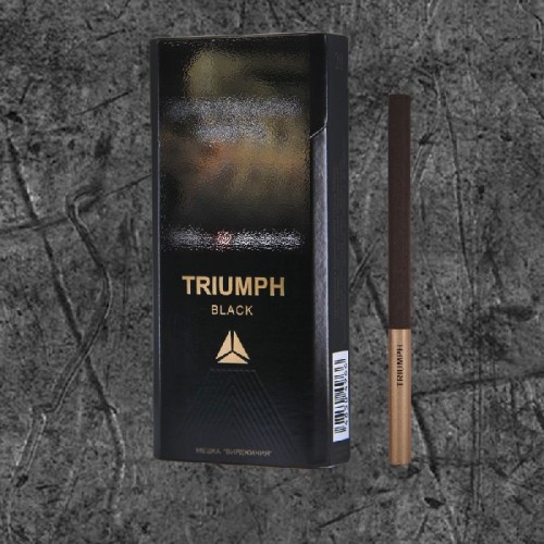 Сигареты Триумф Блек Слим (Triumph Black Slims 6.2/100)