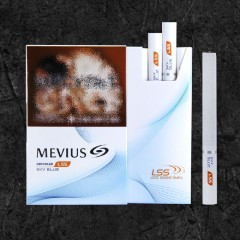 Сигареты Мевиус ЛСС Скай Блю 6 (MEVIUS LSS Sky Blue) раздвижная пачка