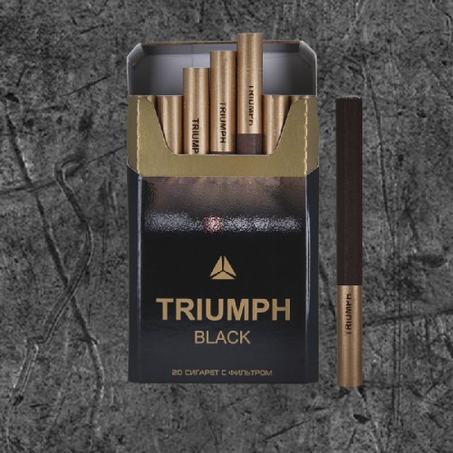 Сигареты Триумф Блек КС (Triumph КING SIZE BLACK 84MM)