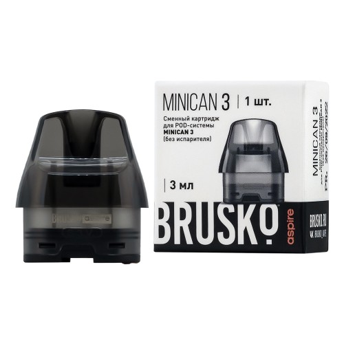 Сменный картридж Brusko Minican 3 - 3 мл (без испарителя)