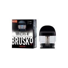 Сменный картридж Brusko Minican 4 - 3 мл (0.8 Ом) - Черный