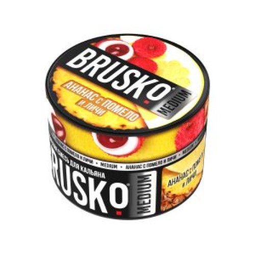Табак для кальяна Brusko Medium 50 гр (Ананас с помело и личи)