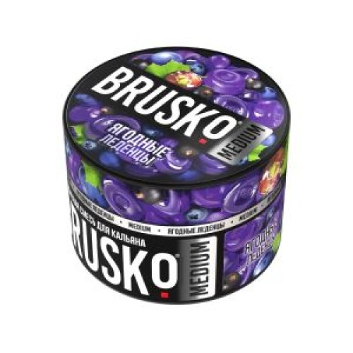 Табак для кальяна Brusko Medium 50 гр (Ягодные леденцы)