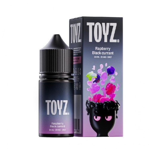 Жидкость Toyz Raspberry Black currant (Малина с черной смородиной) 20 мл / 30 мл